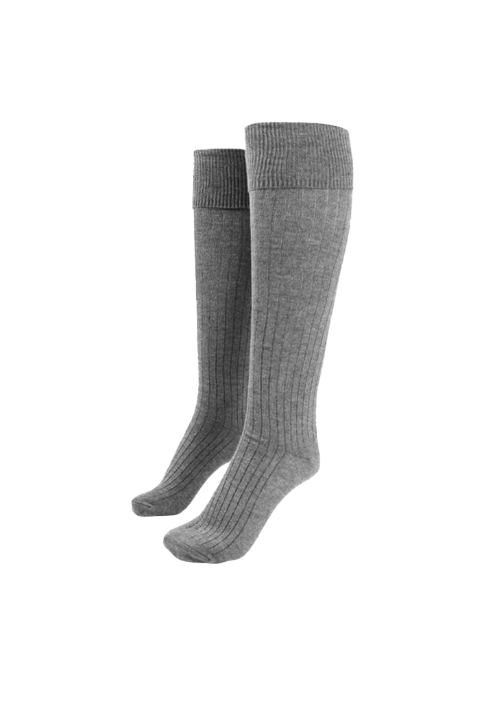 Bunnell Knee Length Wool Sock Grey